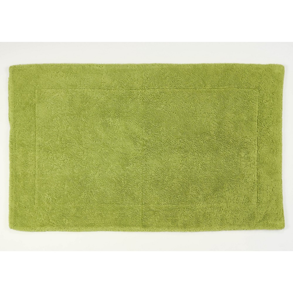 Double Bath Mat 165 by Designer Abyss & Habidecor in Apple Green